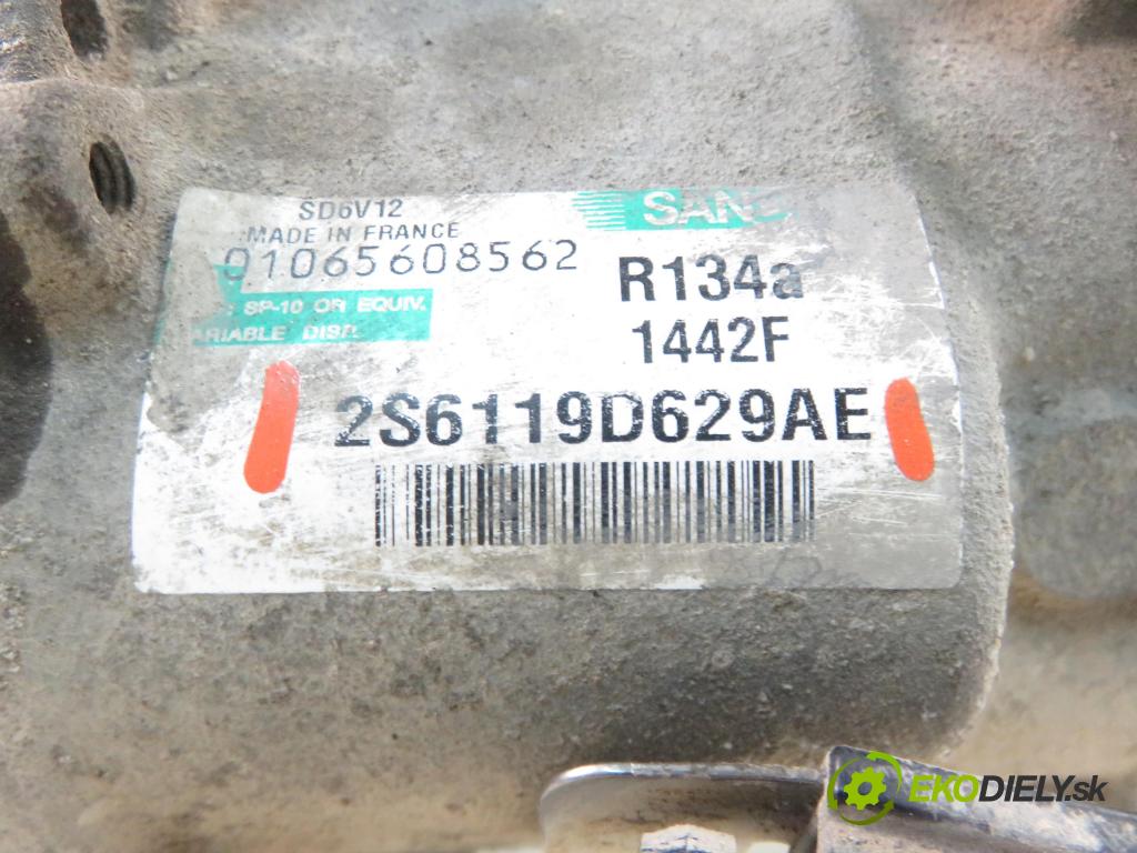 FORD FIESTA V (JH_, JD_) HB 2005 50,00 1.4 TDCi 8V 68 - F6JA 1399,00 KOMPRESOR: klimatizácie 2S6119D629AE (Kompresor klimatizácie)