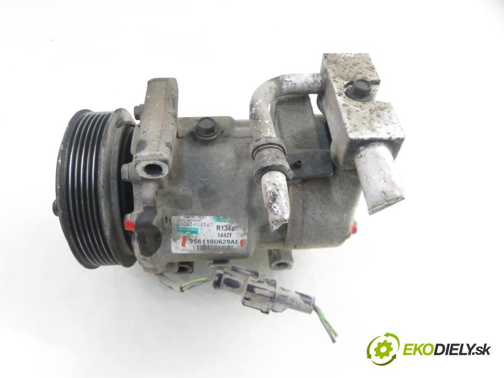FORD FIESTA V (JH_, JD_) HB 2005 50,00 1.4 TDCi 8V 68 - F6JA 1399,00 KOMPRESOR: klimatizácie 2S6119D629AE (Kompresor klimatizácie)