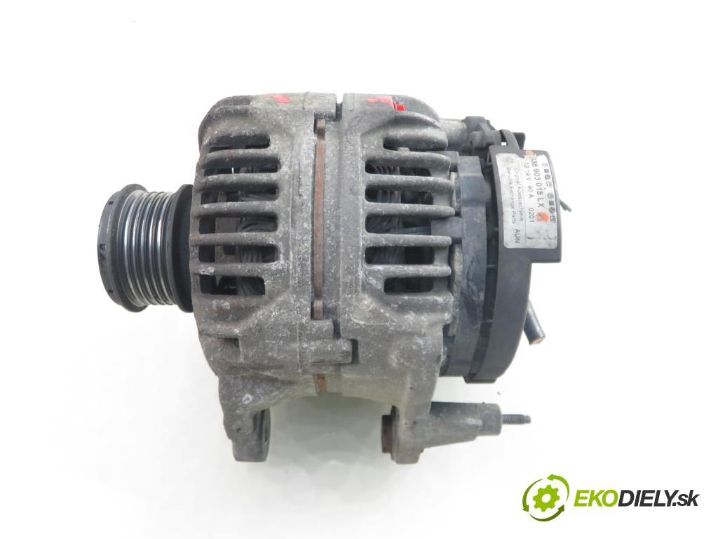 VW GOLF IV (1J1) HB 2000 85,00 1.9 TDI - AJM 1896,00 Alternátor 038903018LX (Alternátor)