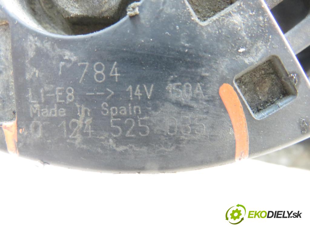 PEUGEOT 307 Break (3E) KOMBI 2003 66,00 2.0 HDI 90 - RHY (DW10TD) 1997,00 Alternátor 0124525035 (Alternátor)