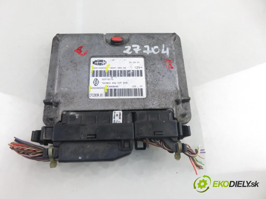RENAULT TWINGO I (C06_) HB 2003 43,00 1.2 (C066, C068) - D7F 703 1149,00 Riadiaca jednotka prevodovky 8200144433 ; 8200090293