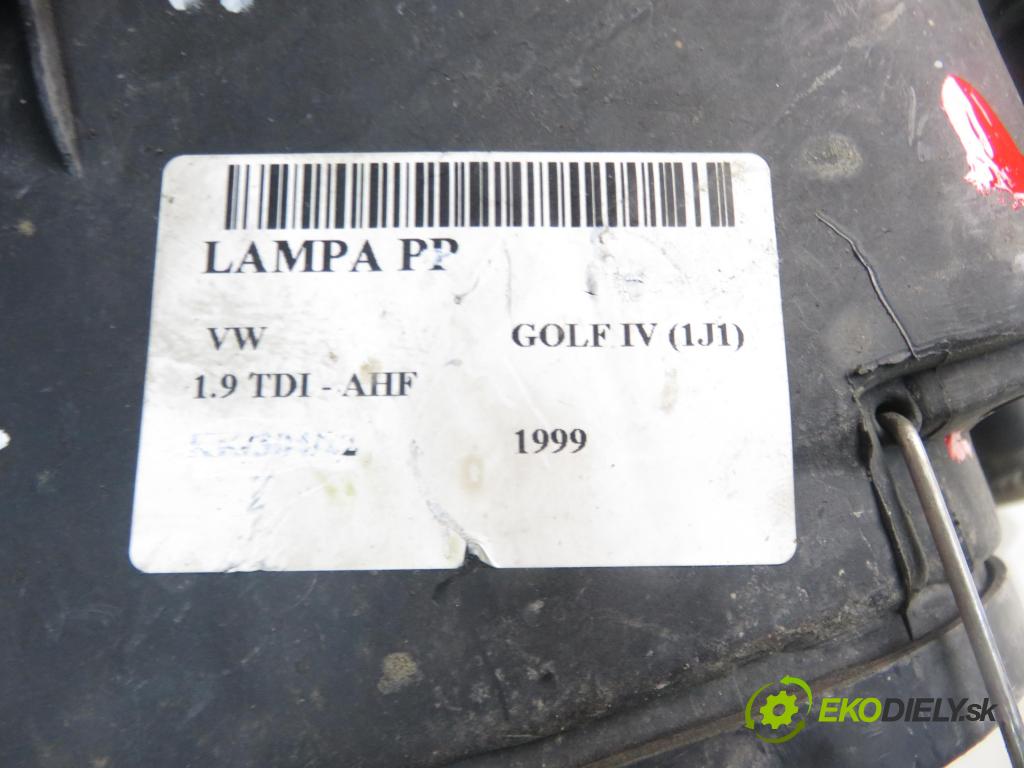 VW GOLF IV (1J1) HB 1999 81,00 1.9 TDI - AHF 1896,00 Svetlo PP 