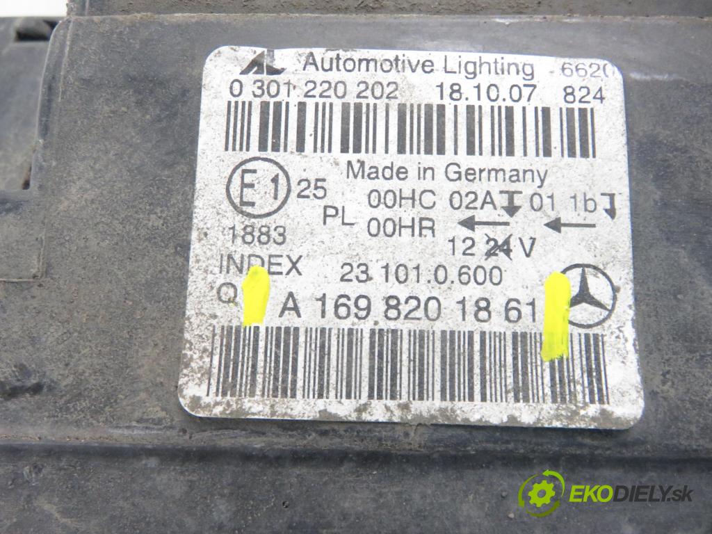 MERCEDES-BENZ KLASA B Sports Tourer (W245) HB 2007 103,00 B 200 CDI (245.208) -  140 OM 640.941 1991,00 Svetlo PP A1698201861