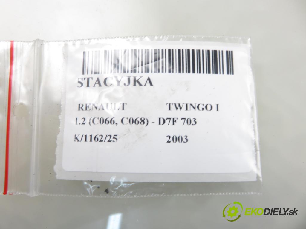 RENAULT TWINGO I (C06_) HB 2003 43,00 1.2 (C066, C068) - D7F 703 1149,00 spinačka  (Spínacia skrinka)