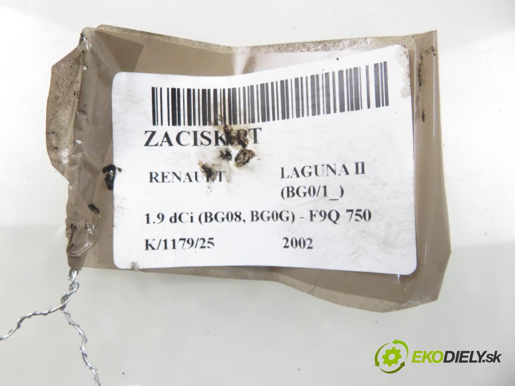 RENAULT LAGUNA II (BG0/1_) LIFTBACK 2002 88,00 1.9 dCi 120 - F9Q 750 1870,00 Brzdič strmeň pravé zadné 