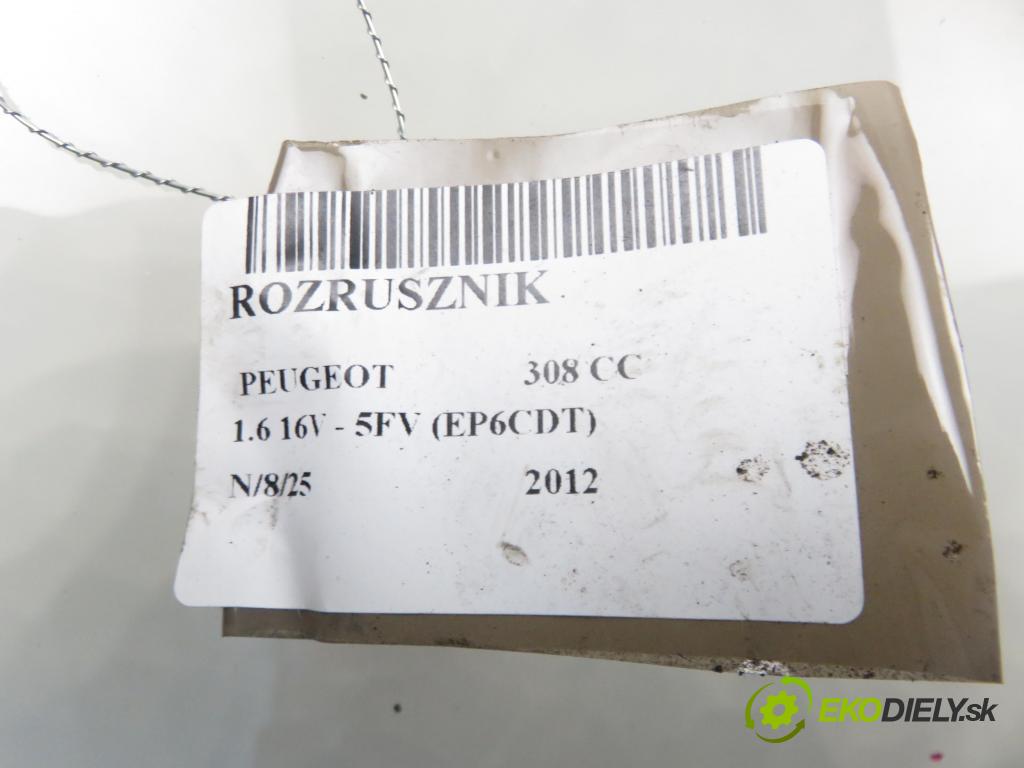 PEUGEOT 308 CC COUPE-CABRIO 2012 88,00 1.6 VTi 120 - 5FS (EP6C) 1598,00 startér V755001780 ; M000T32271 (Startér)
