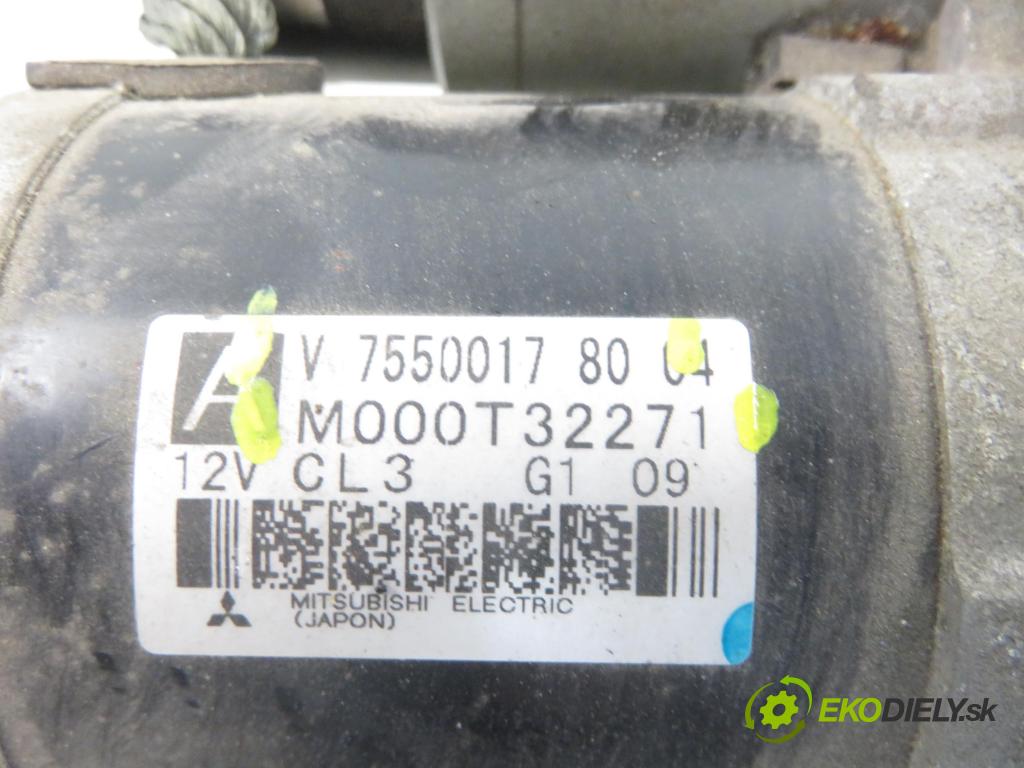 PEUGEOT 308 CC COUPE-CABRIO 2012 88,00 1.6 VTi 120 - 5FS (EP6C) 1598,00 startér V755001780 ; M000T32271 (Startér)