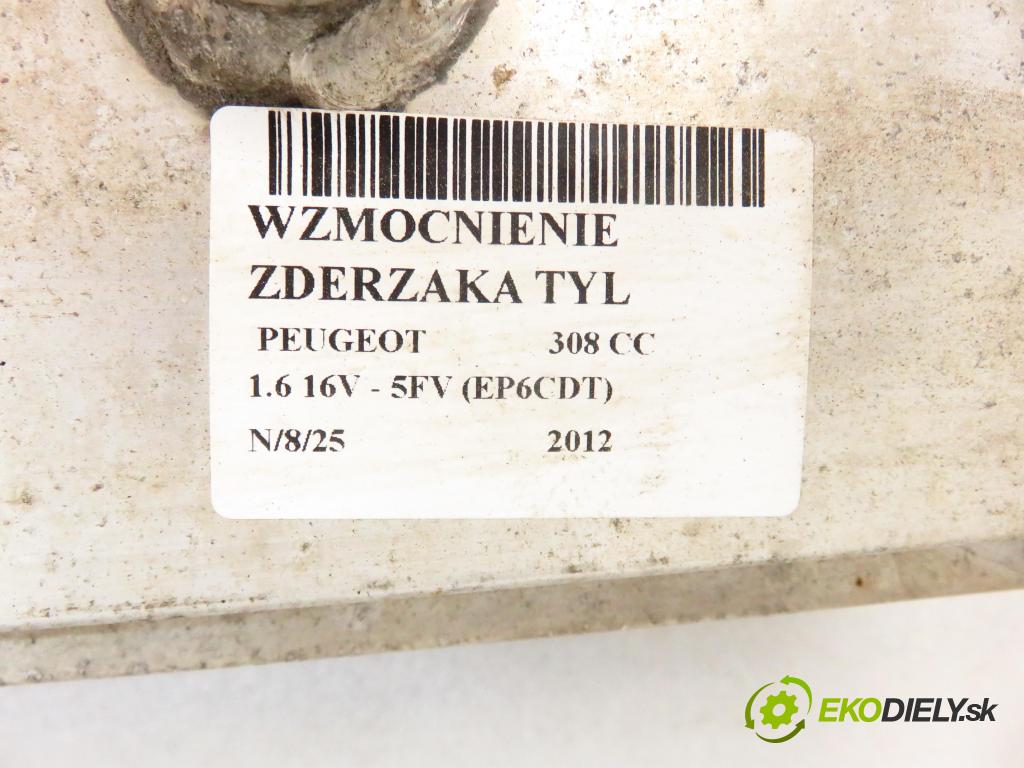 PEUGEOT 308 CC COUPE-CABRIO 2012 88,00 1.6 VTi 120 - 5FS (EP6C) 1598,00 Výstuha nárazníka zadné