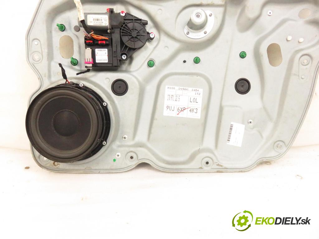 VW TOURAN (1T1, 1T2) MINIVAN 2007 125,00 2.0 TDI - BMN 1968,00 mechanismus oken PPE 1T1837730AK ; 1K0959792K