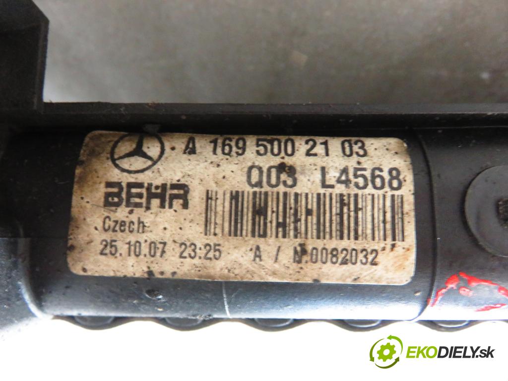 MERCEDES-BENZ KLASA B Sports Tourer (W245) HB 2007 103,00 B 200 CDI (245.208) - 140 OM 640.941 1991,00 chladič vody A1695002103