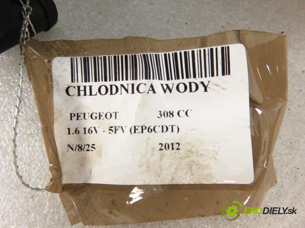 PEUGEOT 308 CC COUPE-CABRIO 2012 88,00 1.6 VTi 120 - 5FS (EP6C) 1598,00 chladič vody 9674089680