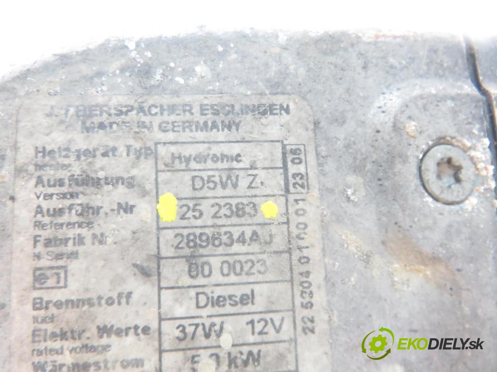 MAZDA 5 (CR19) VAN 2006 105,00 2.0 MZR-CD 143 - RF7J 1998,00 Webasto 252383 (Webasto (nezávislé topení))