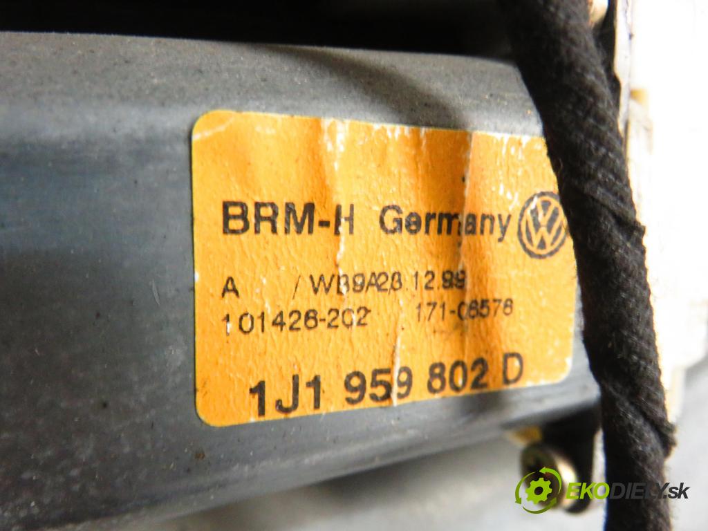 VW GOLF IV (1J1) HB 2000 85,00 1.9 TDI - AJM 1896,00 mechanismus oken PPE 1J4837730AA