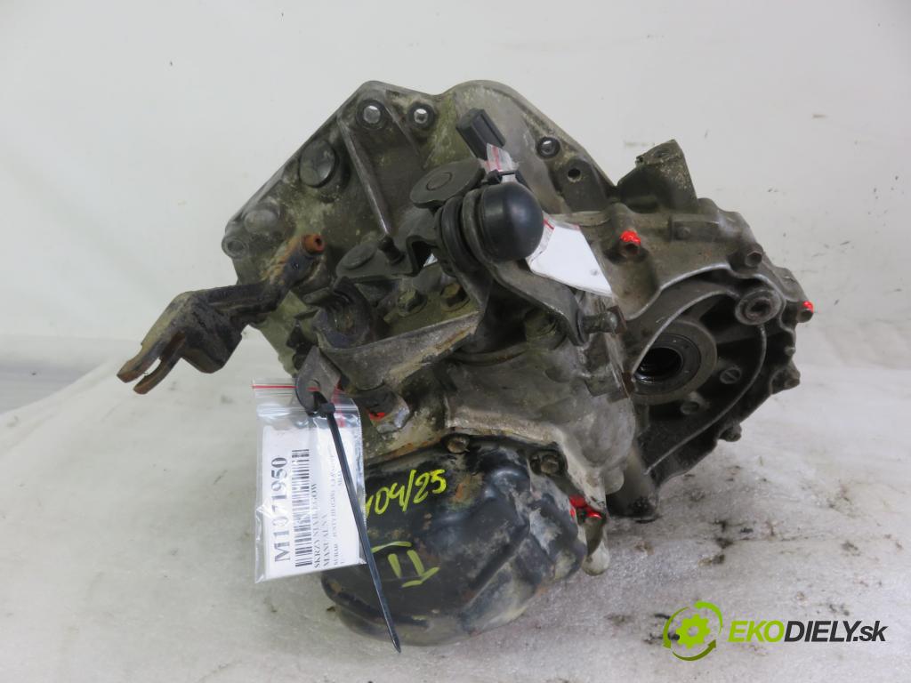 SUBARU JUSTY III (G3X) HB 2006 69,00 1.3 AWD 94 - M13A 1328,00 převodovka MANUALNA