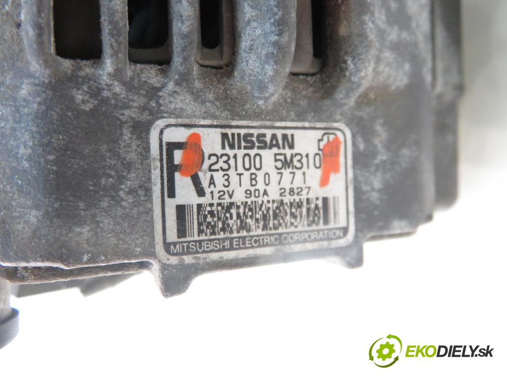 NISSAN X-TRAIL (T30) SUV 2003 84,00 2.2 Di 4x4 - YD22ETI 2184,00 Alternátor 231005M310 (Alternátor)