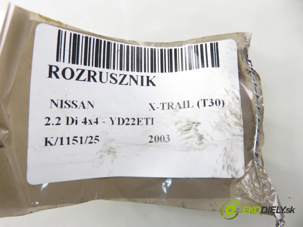 NISSAN X-TRAIL (T30) SUV 2003 84,00 2.2 Di 4x4 - YD22ETI 2184,00 Štartér 233008H801 ; M008T71471 (Štartér)