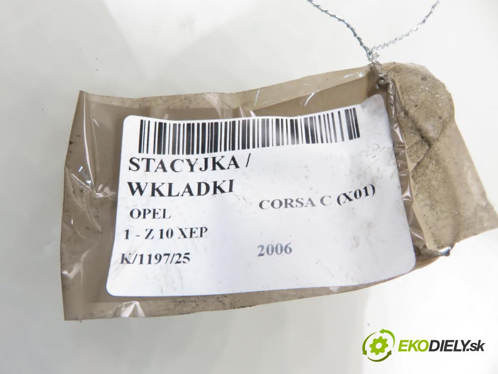 OPEL CORSA C (X01) HB 2006 44,00 1 - Z 10 XEP 998,00 spinačka 13144390 ; 5WK47631 (Spínacia skrinka)
