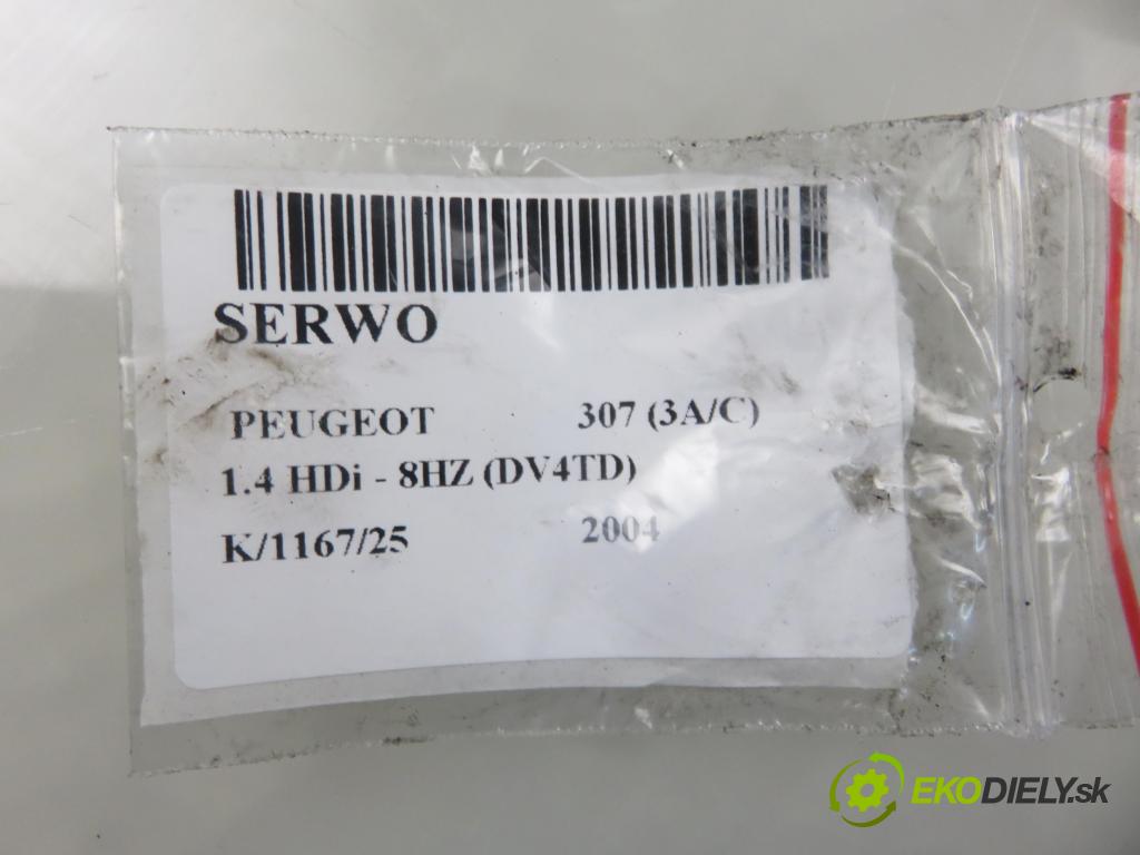 PEUGEOT 307 (3A/C) HB 2004 50,00 1.4 HDi - 8HZ (DV4TD) 1398,00 posilovač 9639662180 (Servočerpadlo)