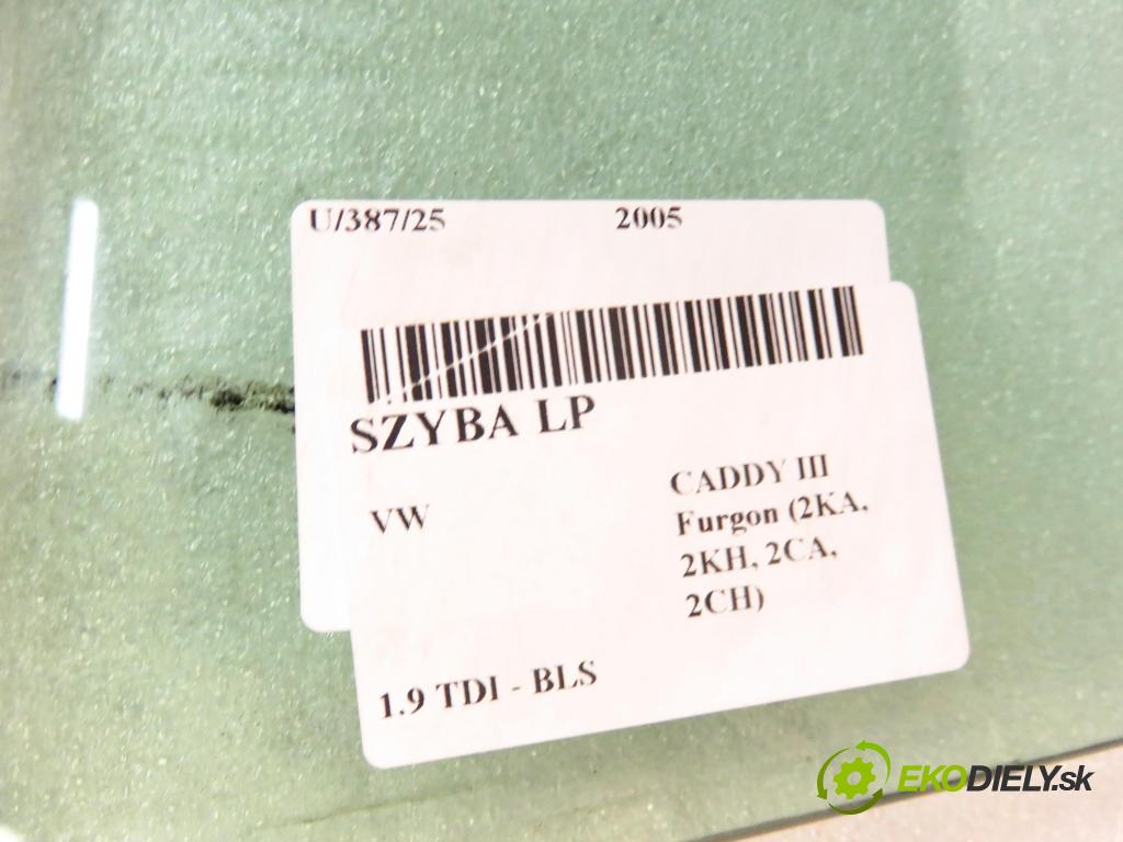 VW CADDY III Furgon (2KA, 2KH, 2CA, 2CH) FURGON 2005 77,00 1.9 TDI - BLS 1896,00 okno LP 