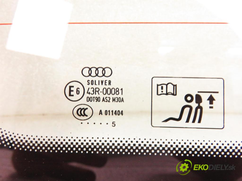 AUDI A4 Avant (8ED, B7) KOMBI 2005 150,00 3.0 TDI quattro - BKN 2967,00 okno dveří LT