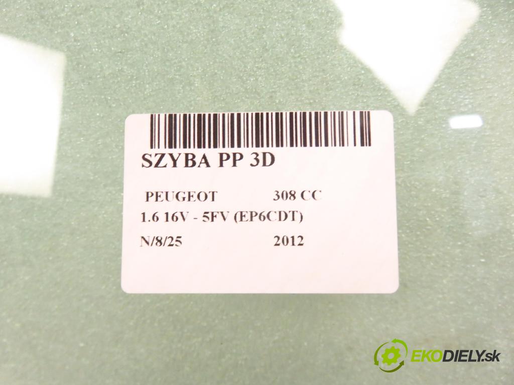 PEUGEOT 308 CC COUPE-CABRIO 2012 88,00 1.6 VTi 120 - 5FS (EP6C) 1598,00 okno PP 3D 