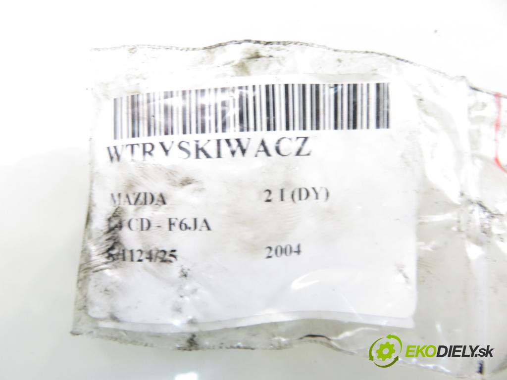 MAZDA 2 (DY) HB 2004 50,00 1.4 CD - F6JA 1399,00 vstrekovač 9652763280 (Vstrekovač paliva)
