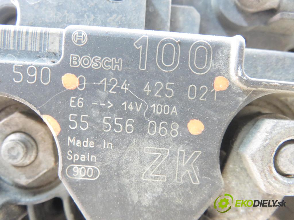 OPEL CORSA C (X01) HB 2006 44,00 1 - Z 10 XEP 998,00 Alternátor 0124425021 ; 55556068 (Alternátor)