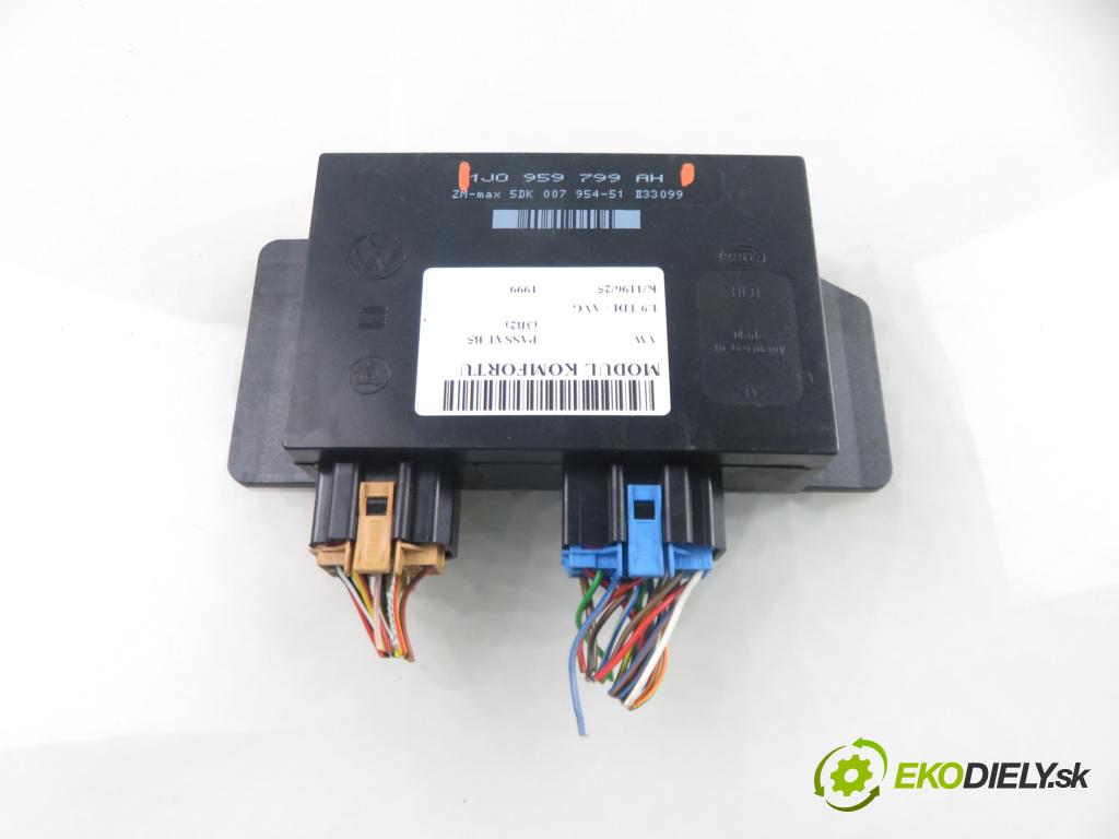 VW PASSAT B5 (3B2) SEDAN 1999 81,00 1.9 TDI - AVG 1896,00 MODUL komfortu 1J0959799AH
