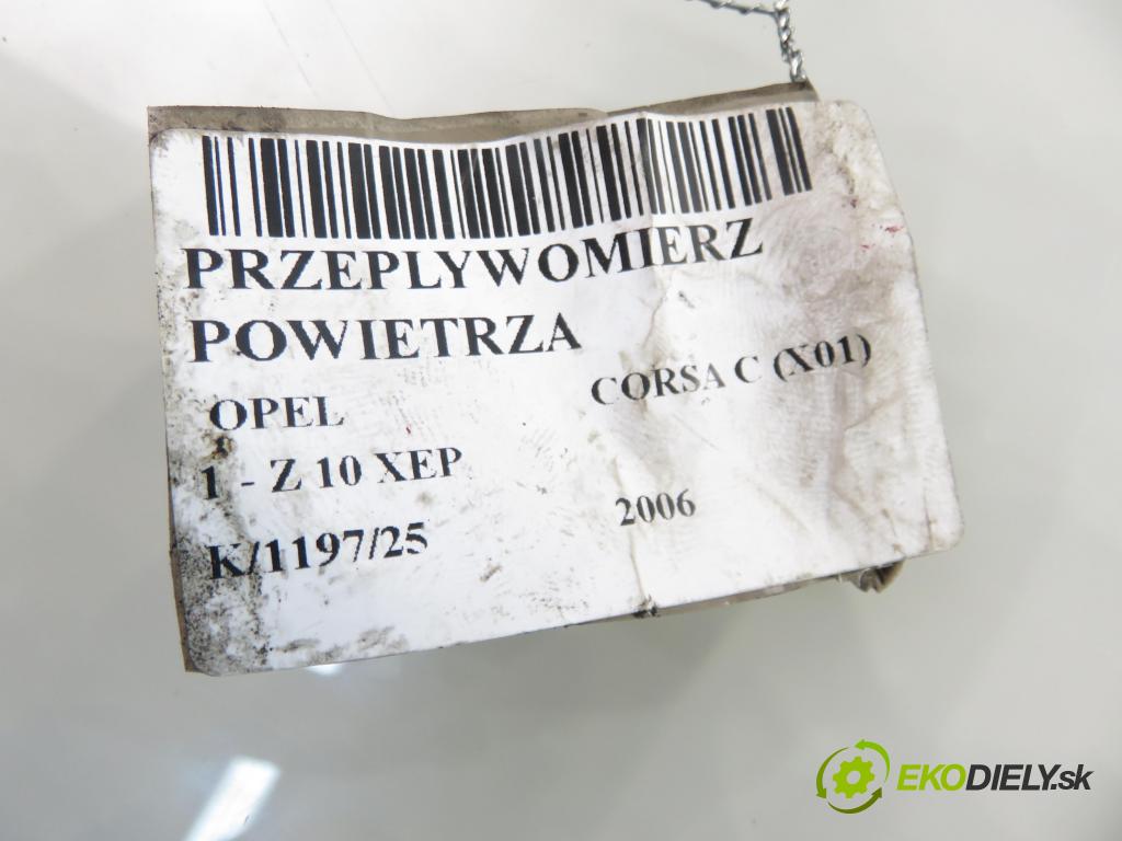 OPEL CORSA C (X01) HB 2006 44,00 1 - Z 10 XEP 998,00 váha vzduchu vzduchu F00C2G2063
