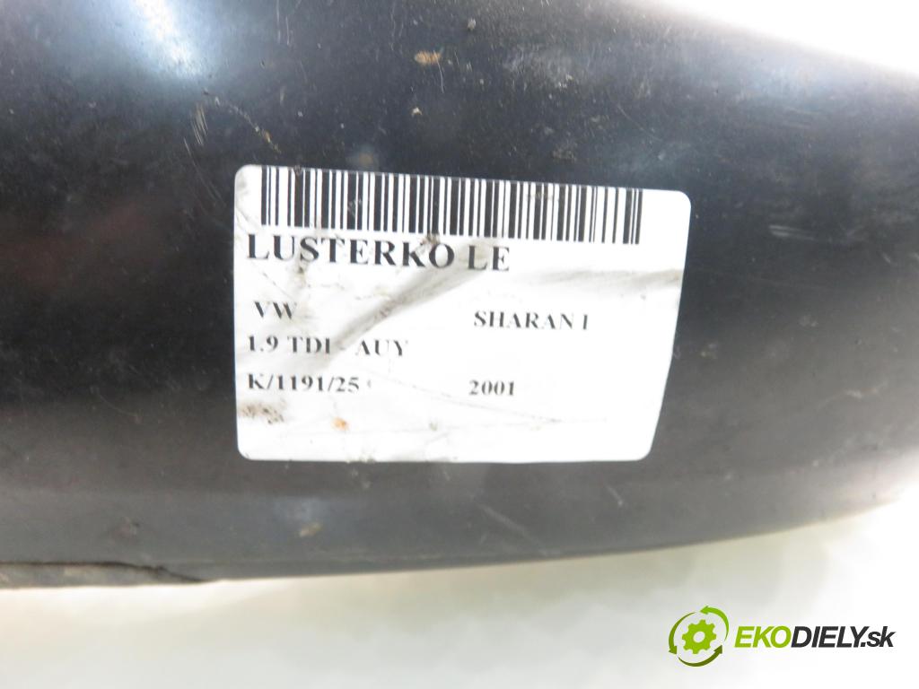 VW SHARAN (7M8, 7M9, 7M6) MINIVAN 2001 85,00 1.9 TDI PD 115 - AUY 1896,00 zpětné zrcátko LE
