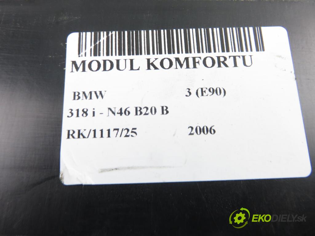 BMW 3 (E90) SEDAN 2006 95,00 318 i 129 - N46 B20 B 1995,00 MODUL komfortu 61359119491 ; 61359119490