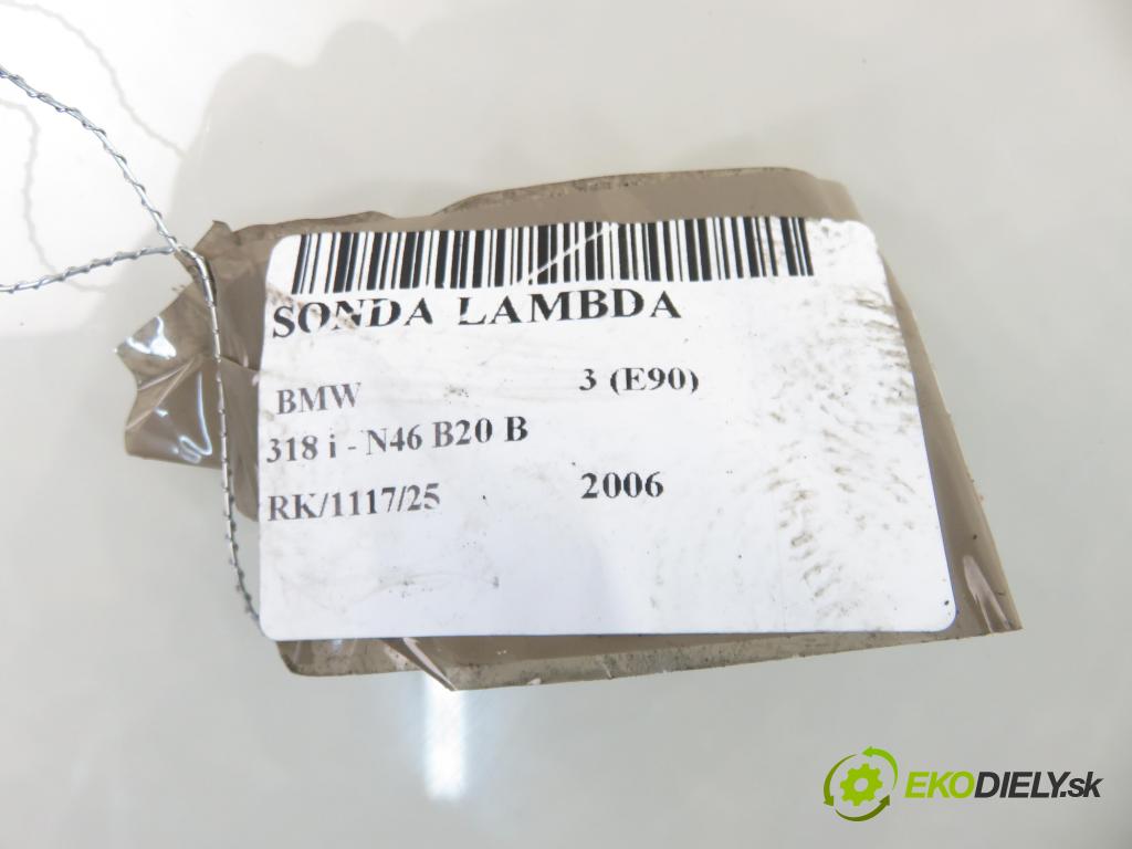 BMW 3 (E90) SEDAN 2006 95,00 318 i 129 - N46 B20 B 1995,00 sonda lambda 0258007274 ; 7530283 (Lambda sonda)