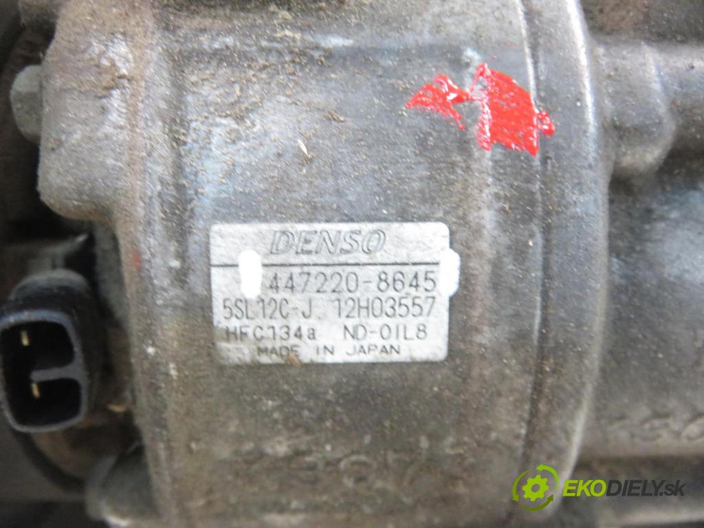 FIAT BRAVO II (198_) HB 2008 88,00 1.9 D Multijet - 192 A8.000 1910,00 KOMPRESOR: klimatizácie 4472208645 (Kompresor klimatizácie)