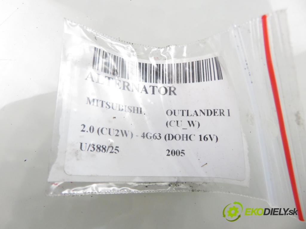 MITSUBISHI OUTLANDER I (CU_W) SUV 2005 100,00 2.0 (CU2W) - 4G63 (DOHC 16V) 1997,00 Alternátor A3TG29991A (Alternátor)