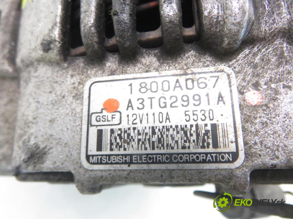 MITSUBISHI OUTLANDER I (CU_W) SUV 2005 100,00 2.0 (CU2W) - 4G63 (DOHC 16V) 1997,00 Alternátor A3TG29991A (Alternátor)