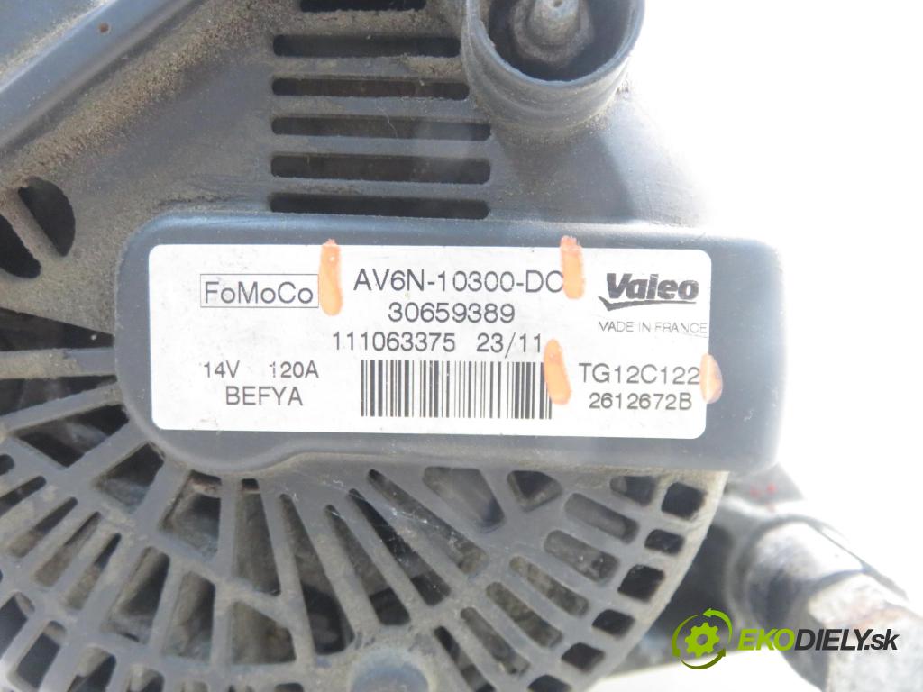 FORD FOCUS III HB 2011 85,00 1.6 TDCi 8V 115 - T1DB 1560,00 Alternátor AV6N10300DC ; TG12C122 (Alternátor)