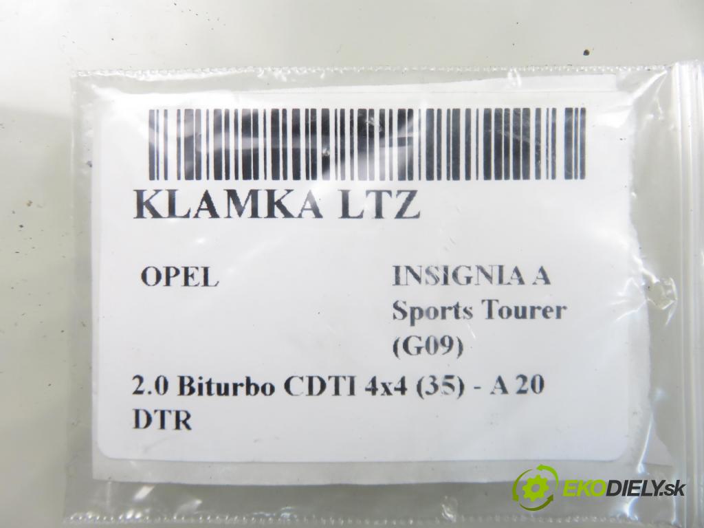 OPEL INSIGNIA A Sports Tourer (G09) KOMBI 2013 0,00 2.0 Biturbo CDTI 4x4 (35) - A 20 DTR 1956,00 klika LTZ