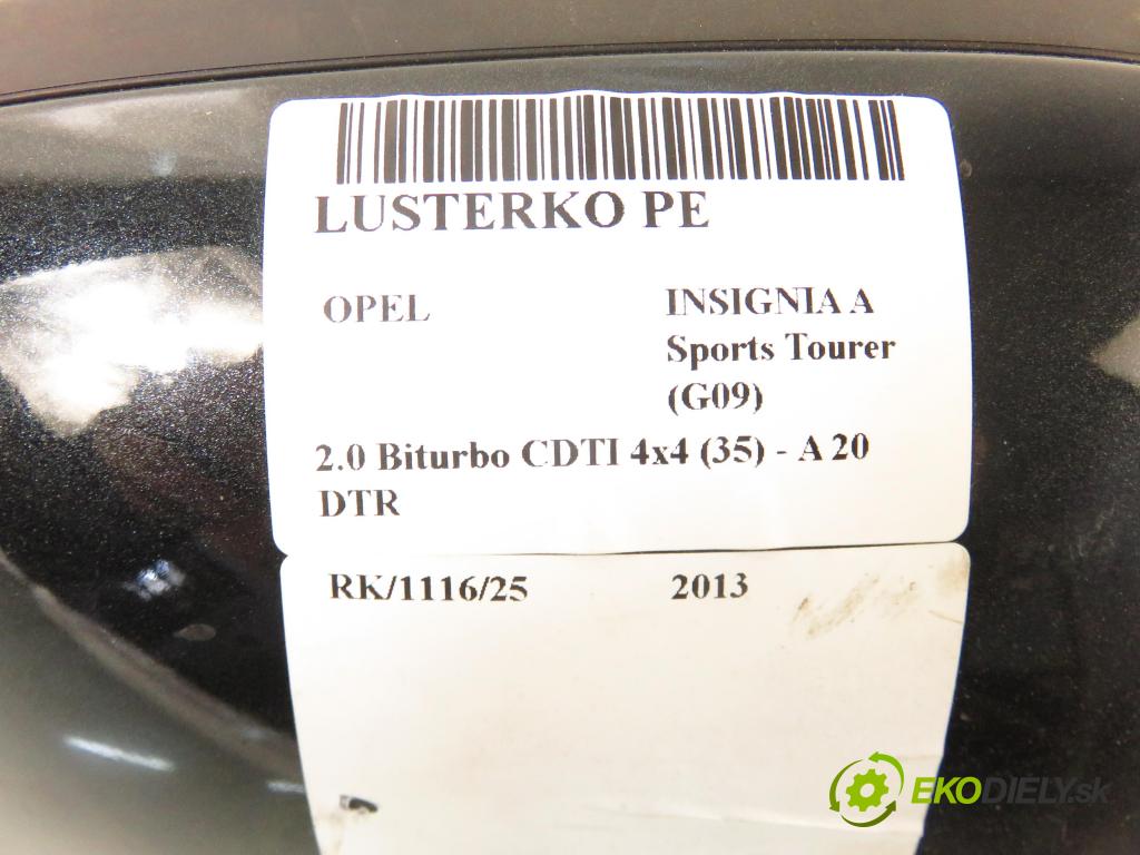 OPEL INSIGNIA A Sports Tourer (G09) KOMBI 2013 0,00 2.0 Biturbo CDTI 4x4 (35) - A 20 DTR 1956,00 zpětné zrcátko 13329073