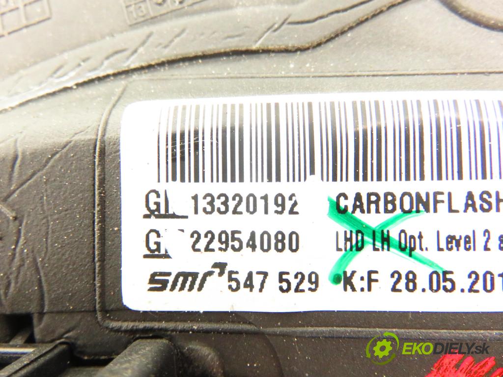 OPEL INSIGNIA A Sports Tourer (G09) KOMBI 2013 0,00 2.0 Biturbo CDTI 4x4 (35) - A 20 DTR 1956,00 zpětné zrcátko LE 13320192 ; 22954080