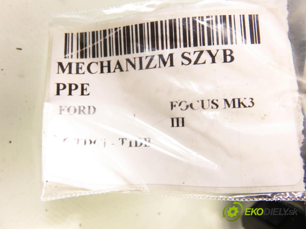 FORD FOCUS III HB 2011 85,00 1.6 TDCi - T1DA 1560,00 mechanismus oken PPE BM51A23200AB