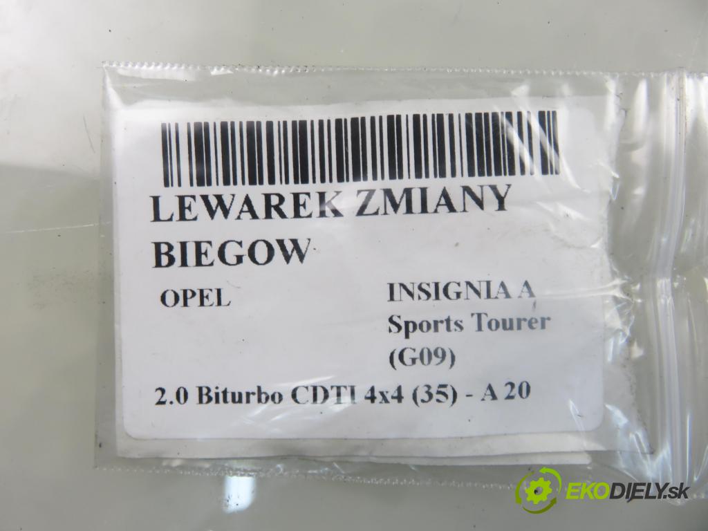 OPEL INSIGNIA A Sports Tourer (G09) KOMBI 2013 0,00 2.0 Biturbo CDTI 4x4 (35) - A 20 DTR 1956,00 ZVEDÁK: 565537081