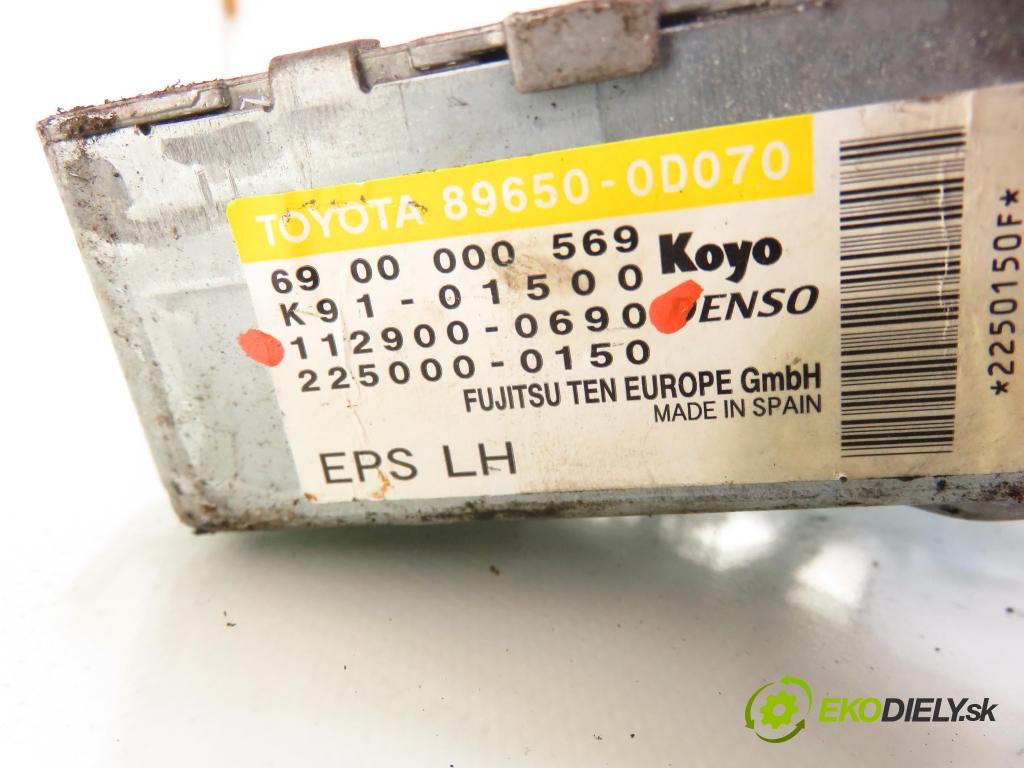 TOYOTA YARIS (_P1_) HB 2004 55,00 1.4 D-4D (NLP10_) - 1ND-TV 1364,00 SLOUPEC / PODPORA elektrický 1129000690 ; 6900000472