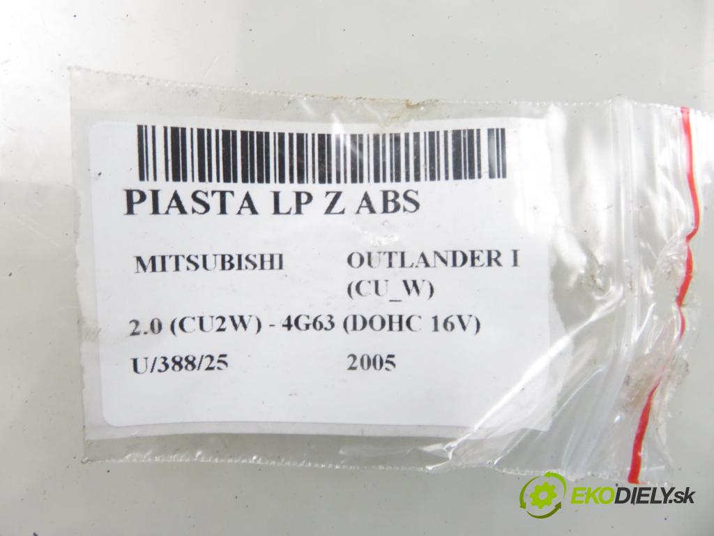 MITSUBISHI OUTLANDER I (CU_W) SUV 2005 100,00 2.0 (CU2W) - 4G63 (DOHC 16V) 1997,00 náboj LP ABS 