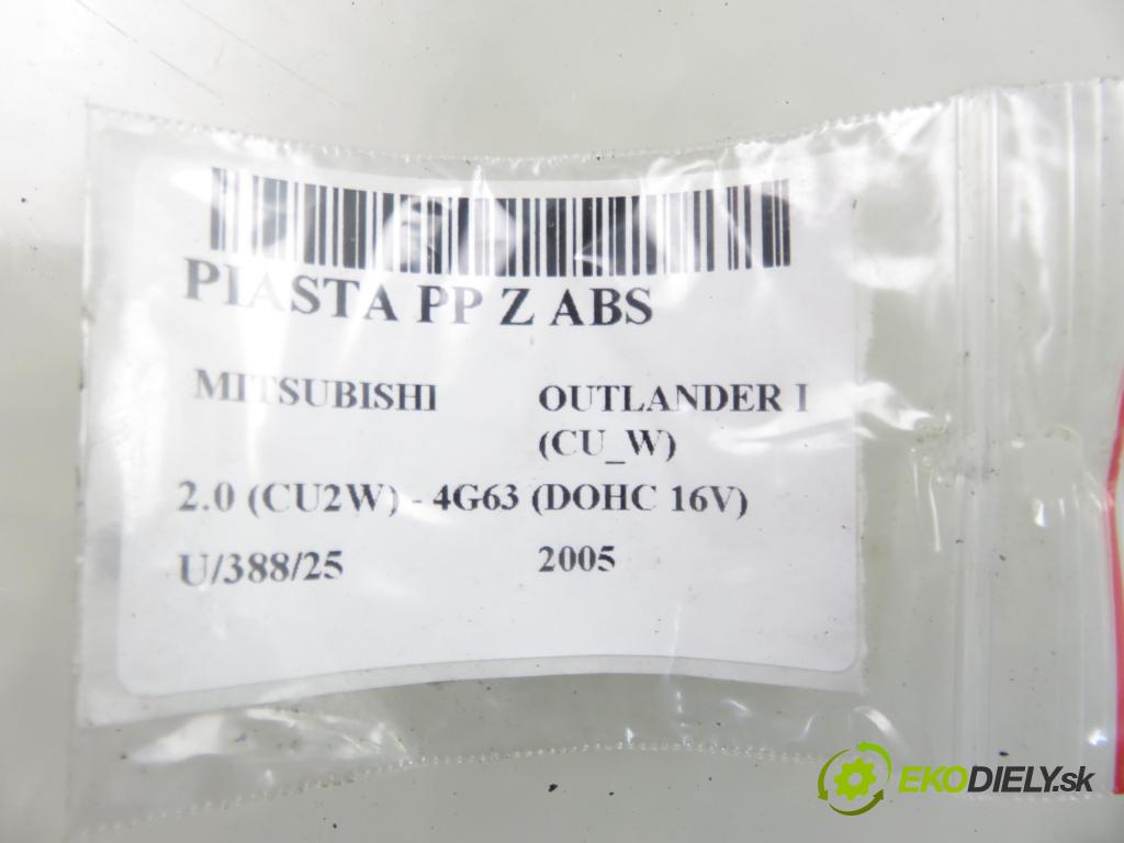 MITSUBISHI OUTLANDER I (CU_W) SUV 2005 100,00 2.0 (CU2W) - 4G63 (DOHC 16V) 1997,00 náboj PP ABS 