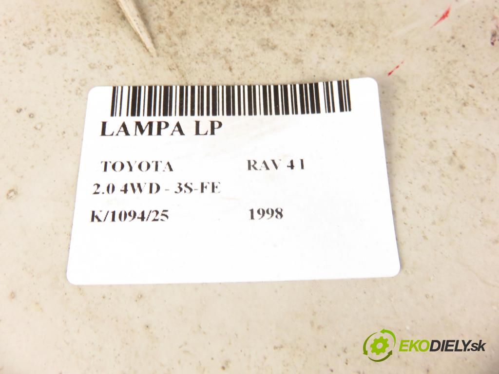 TOYOTA RAV 4 I (_A1_) SUV 1998 95,00 2.0 4WD - 3S-FE 1998,00 světlo LP