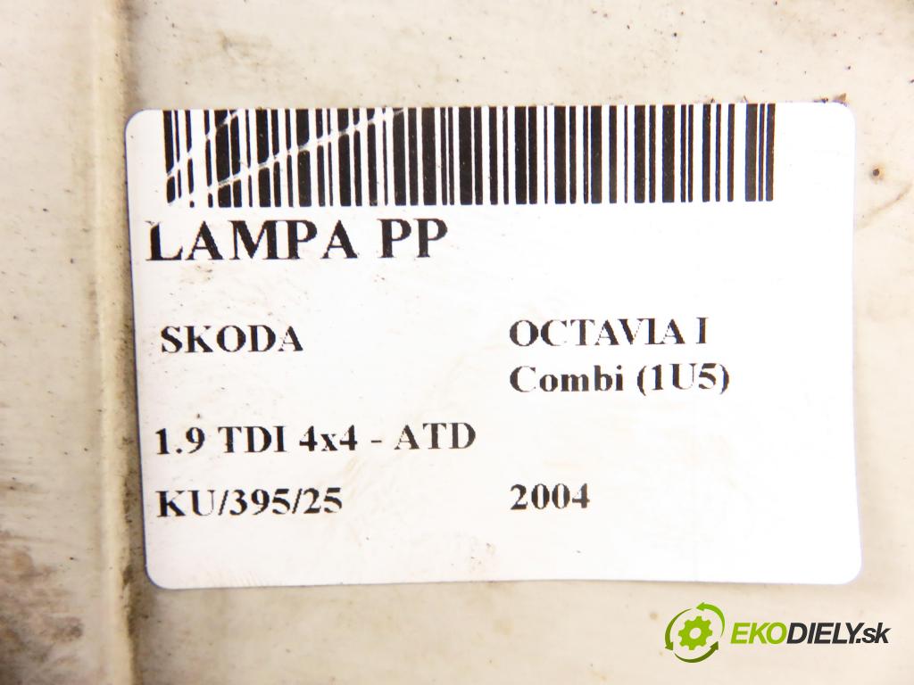 SKODA OCTAVIA I Combi (1U5) KOMBI 2004 74,00 1.9 TDI 4x4 - ATD 1896,00 Svetlo PP 