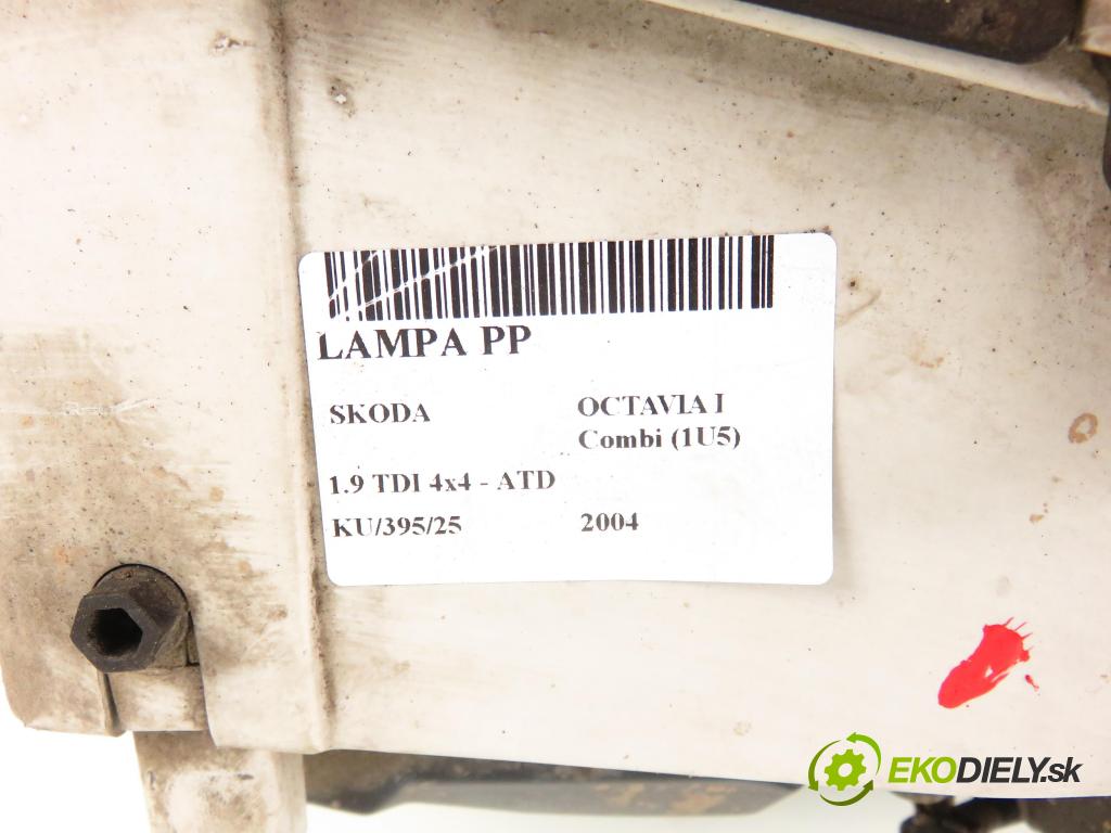 SKODA OCTAVIA I Combi (1U5) KOMBI 2004 74,00 1.9 TDI 4x4 - ATD 1896,00 Svetlo PP