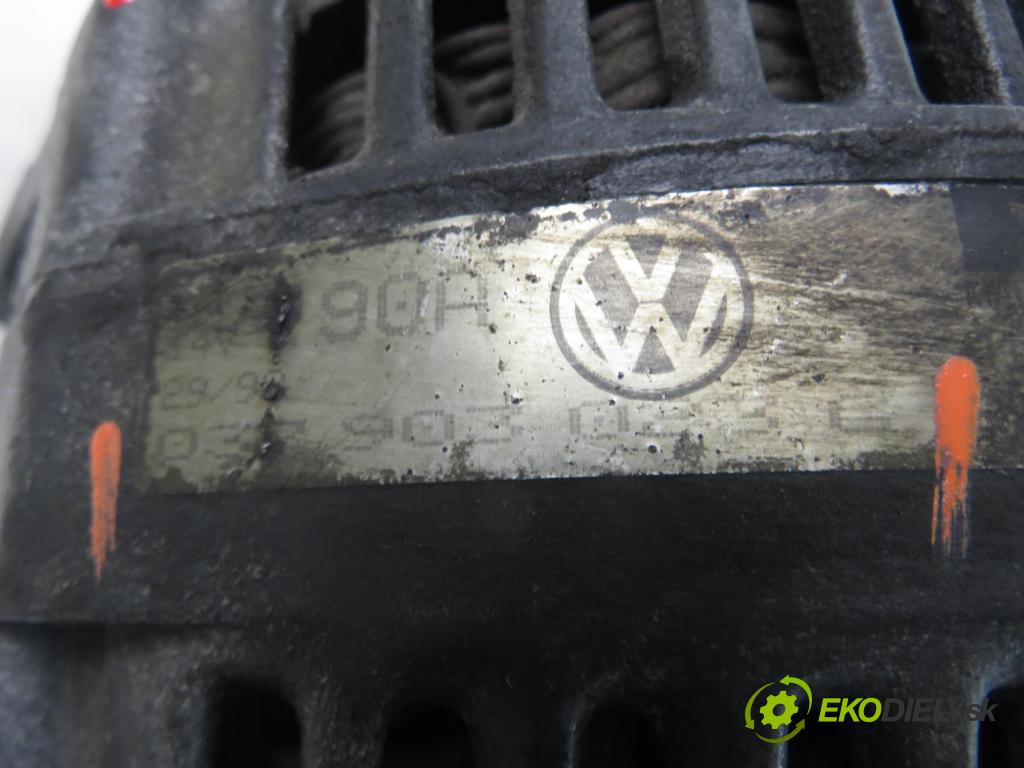 VW POLO (6N1) HB 1998 44,00 60 1.4 - AKV 1390,00 Alternátor 037903023C (Alternátor)