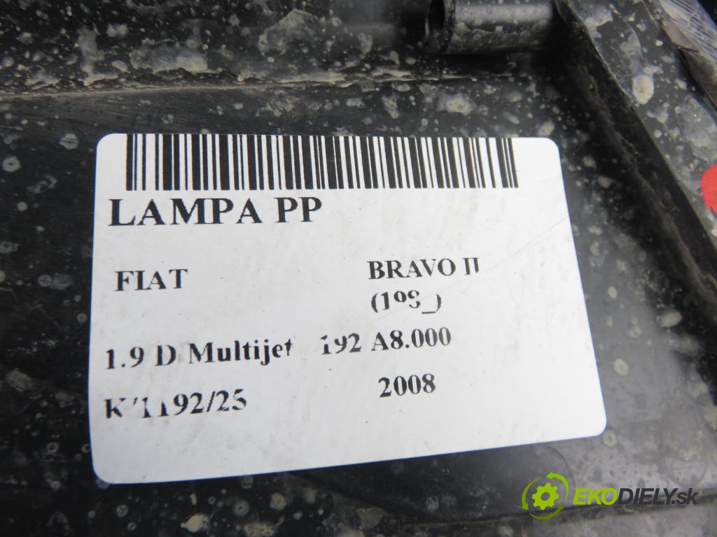 FIAT BRAVO II (198_) HB 2008 88,00 1.9 D Multijet - 192 A8.000 1910,00 Svetlo PP