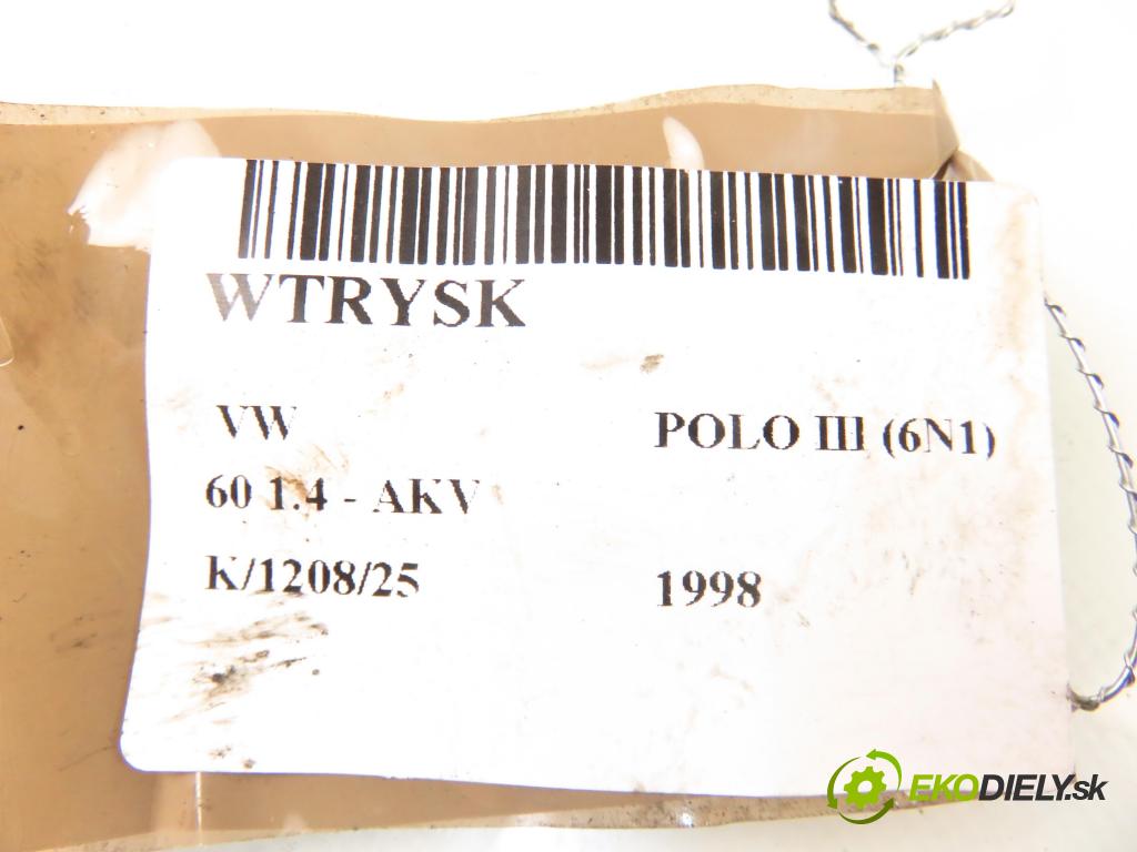 VW POLO (6N1) HB 1998 44,00 60 1.4 - AKV 1390,00 Škrtiaca klapka 030133064F (Škrtiaca klapka)